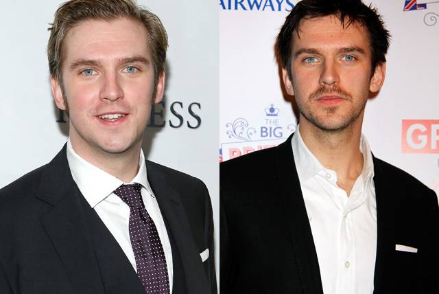 Dan Stevens when he just arrived in NYC...and now